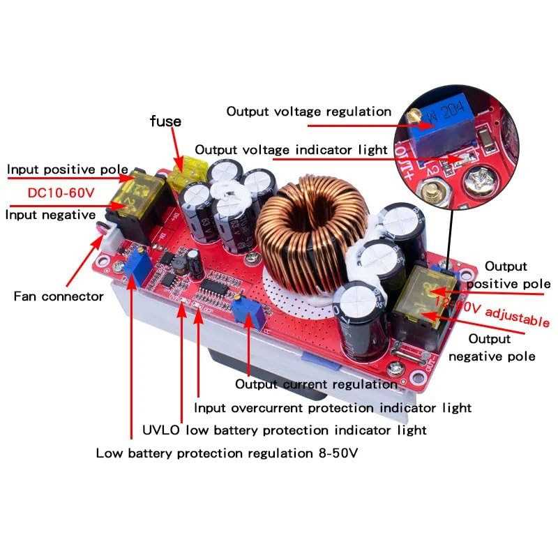 19v to 12v dc converter circuit diagram