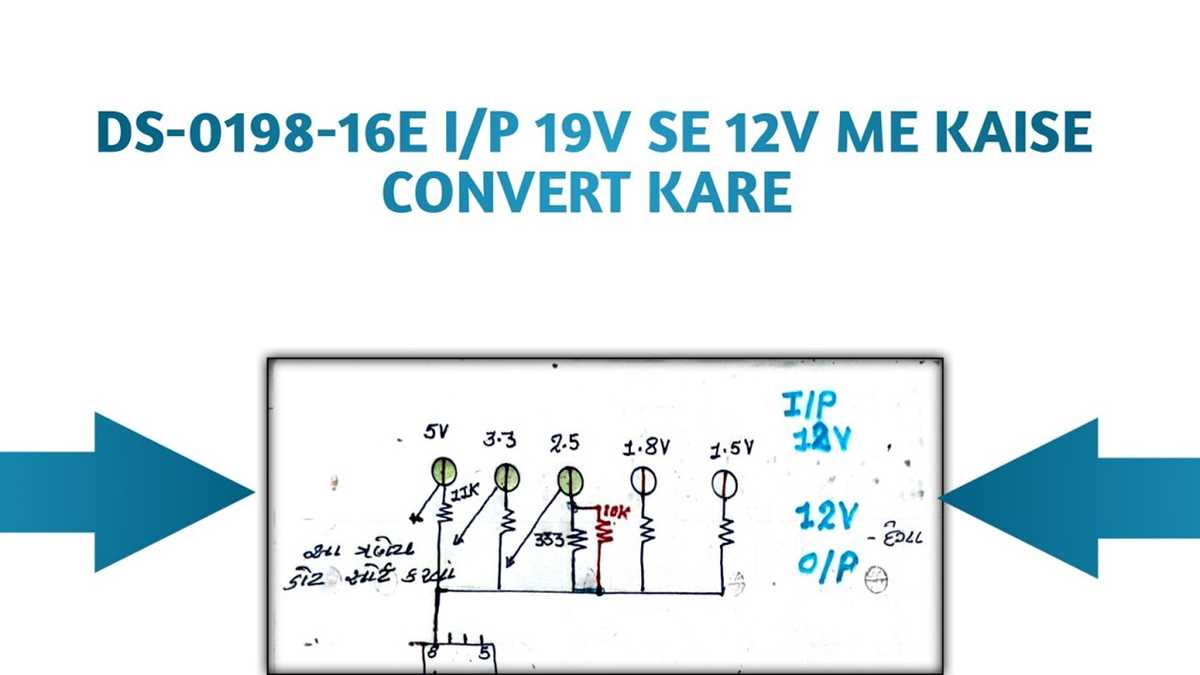 19v to 12v dc converter circuit diagram