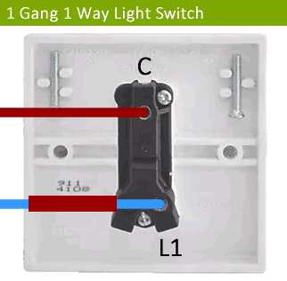 2 gang light switch wiring diagram