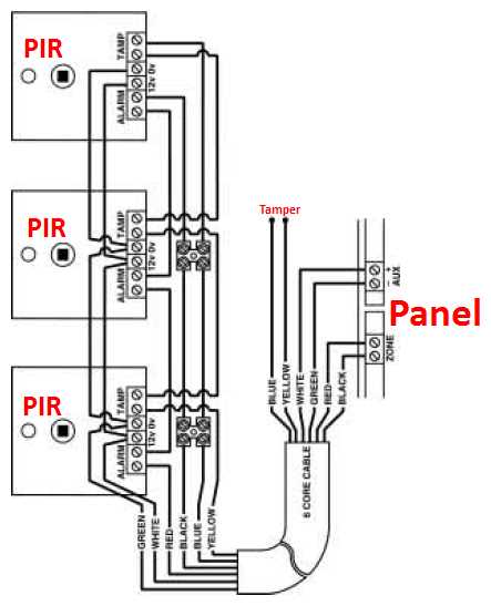 2 pir sensor wiring diagram 2 pir sensor wiring diagram