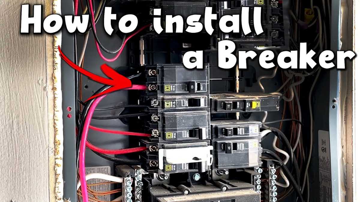 2 pole breaker wiring diagram