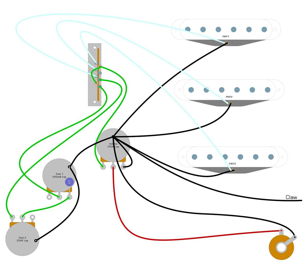 2 single coil wiring diagram