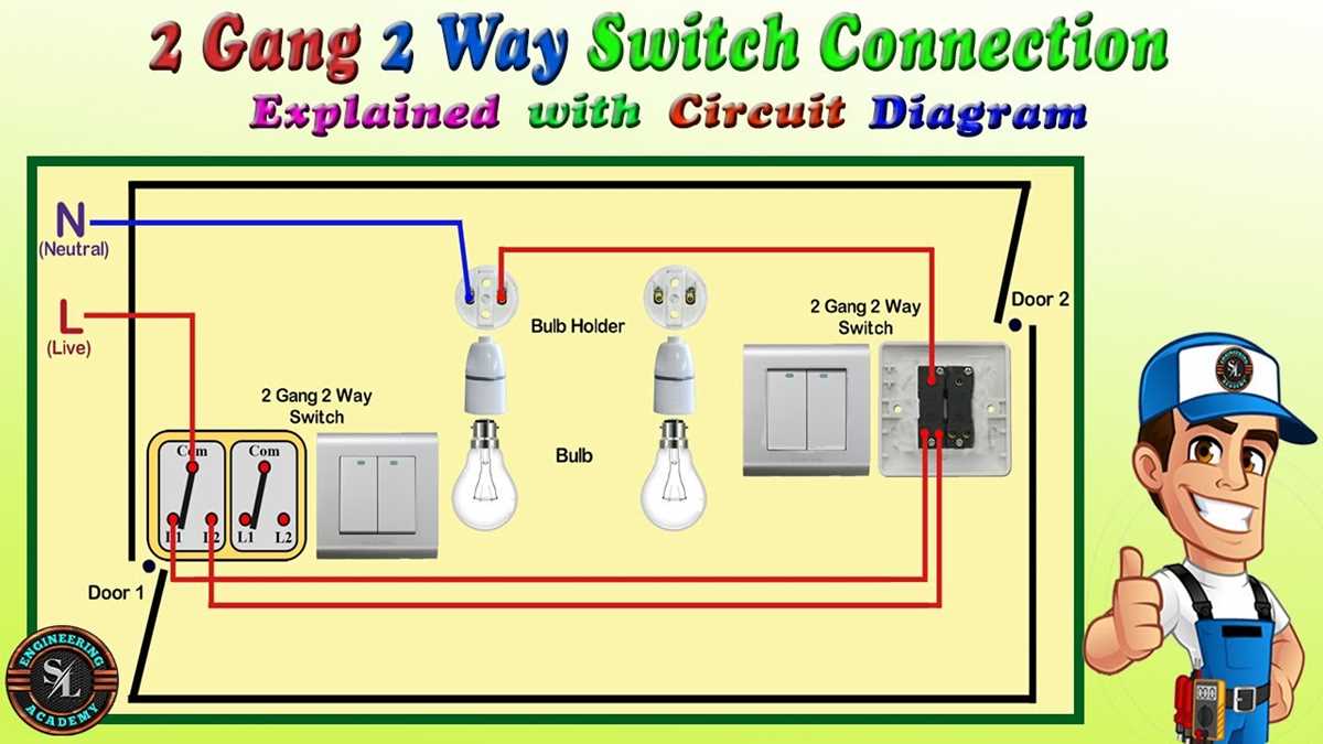 2 way switch wiring diagram 2 lights