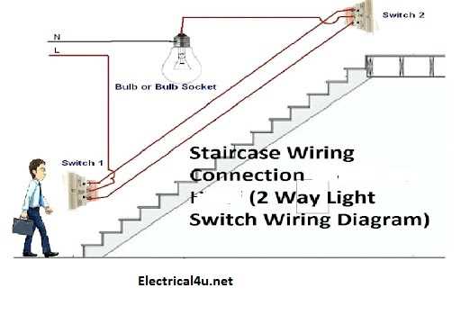 2 way switching circuit diagram