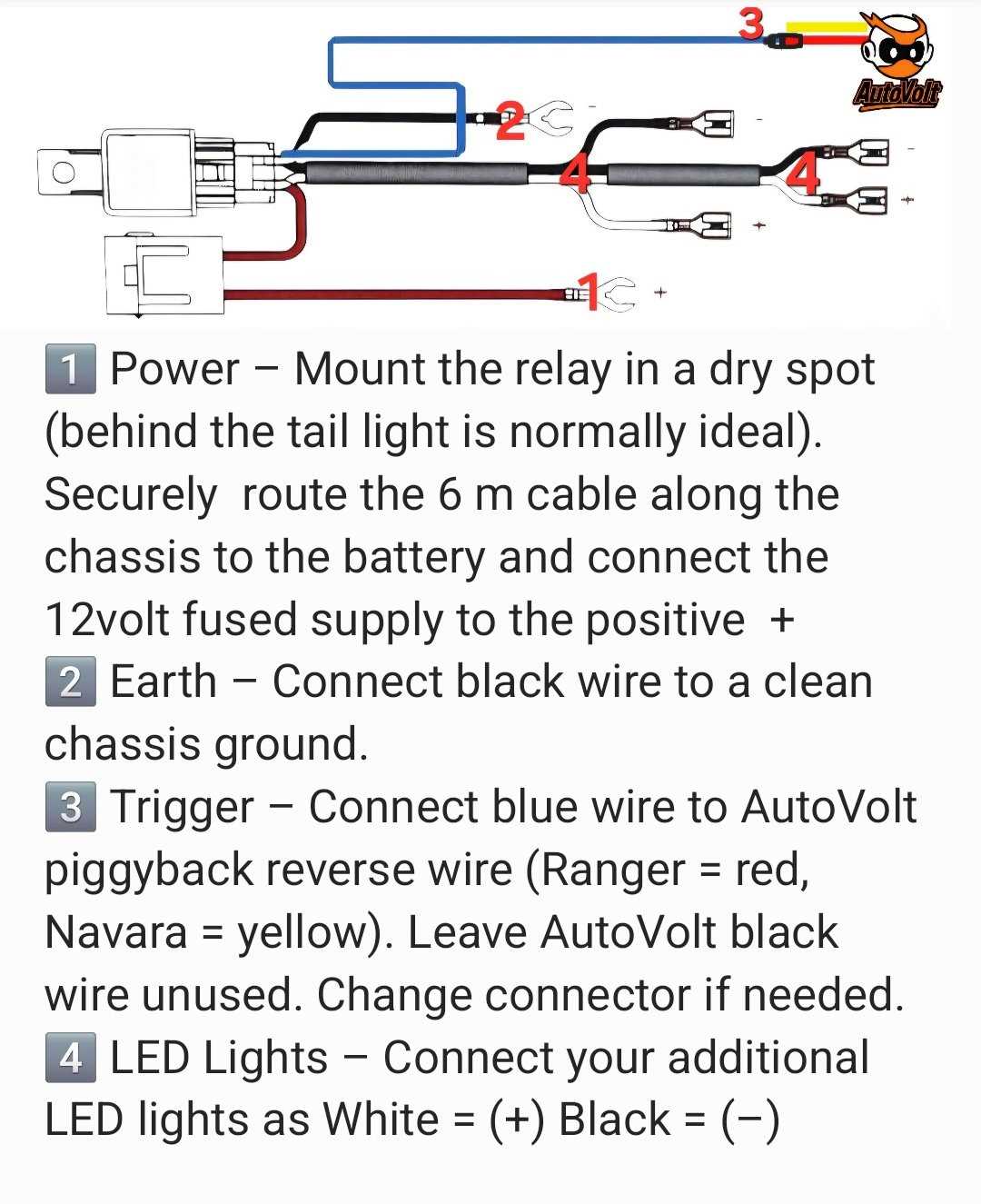 2 wire tail light wiring diagram