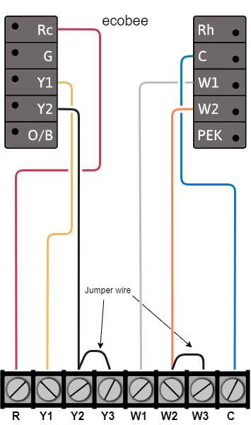2 wire thermostat heat only wiring diagram