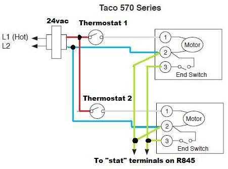 2 wire zone valve wiring diagram