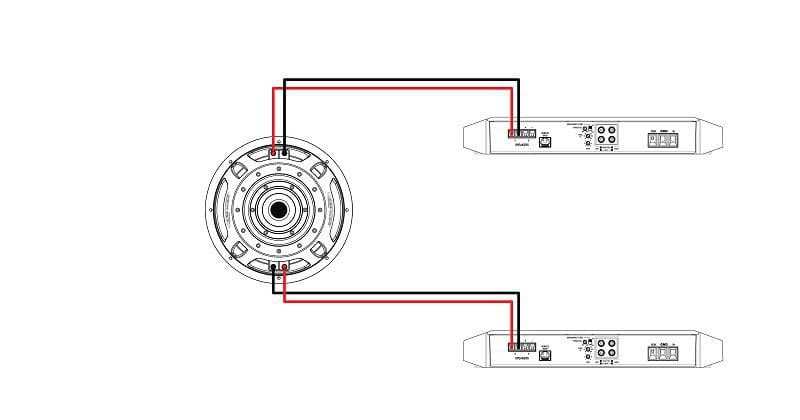 2 amps 2 subs wiring diagram