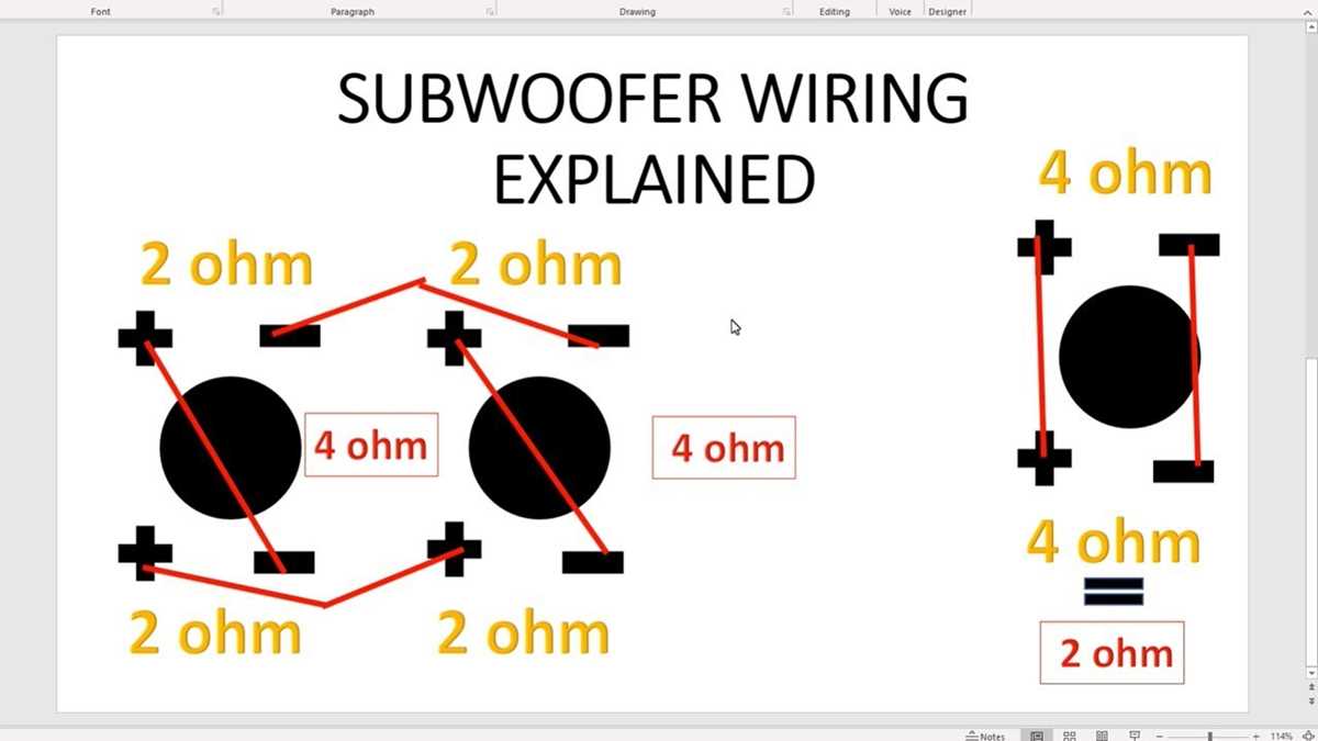 2 ohm dual voice coil wiring diagram