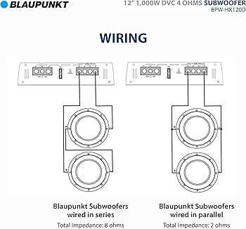2 ohm subwoofer wiring diagram