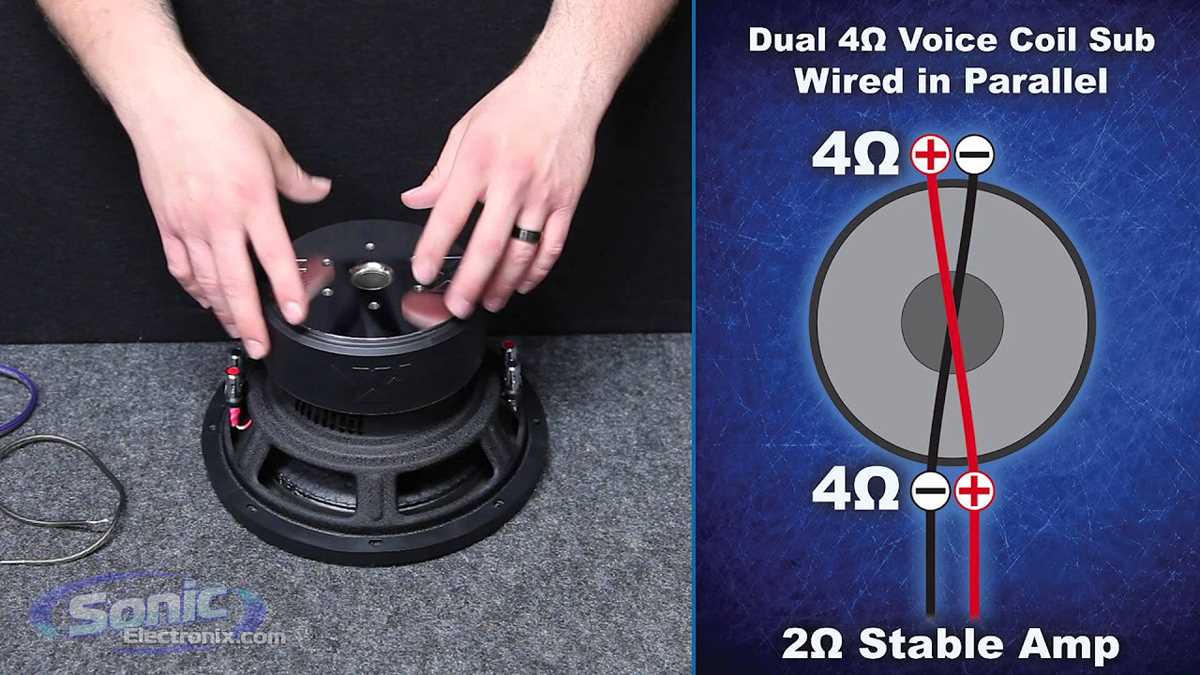 2 ohm subwoofer wiring diagram
