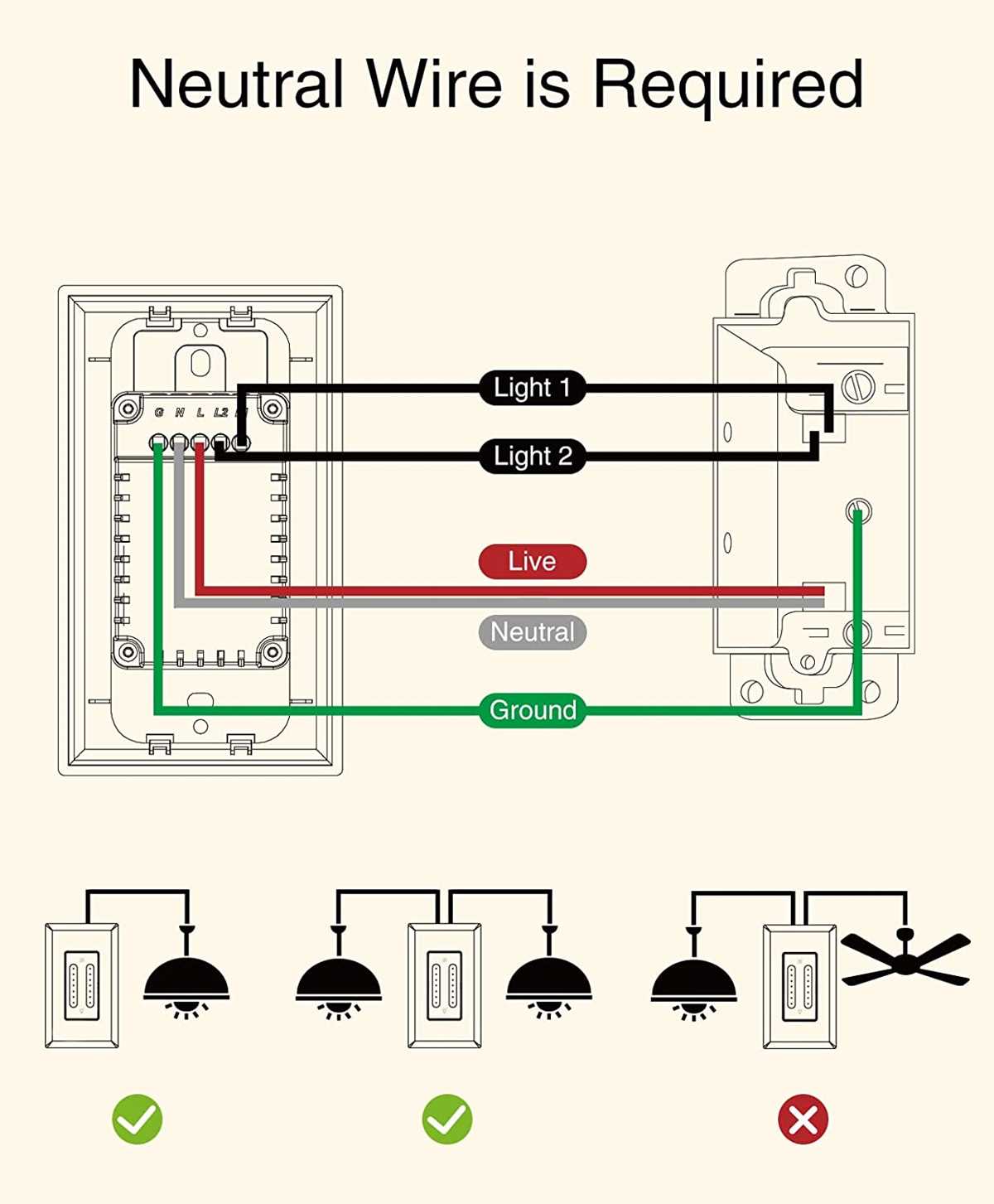 2 pole dimmer switch wiring diagram