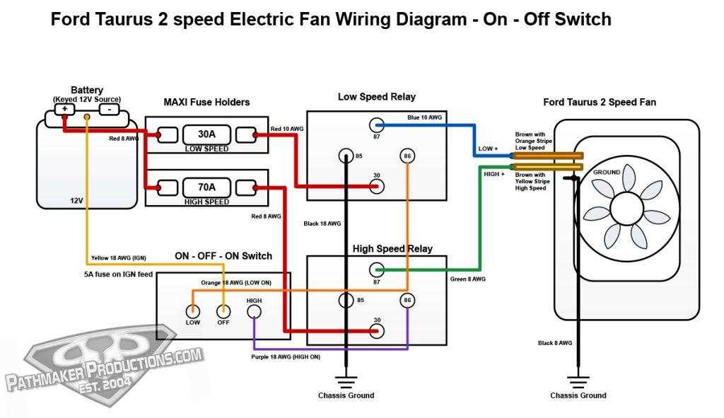2 speed fan switch wiring diagram