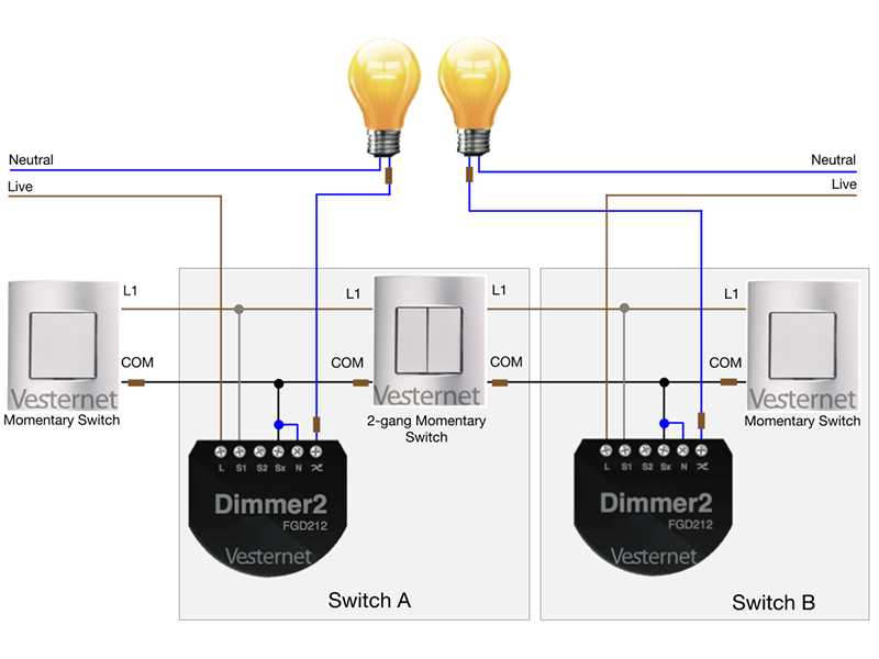 2 way switch wiring diagram 2 lights