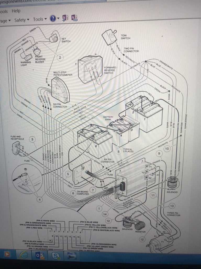 2000 club car ds wiring diagram 2000 club car ds wiring diagram