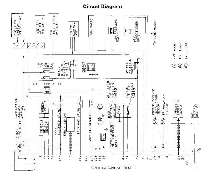 2000 nissan pathfinder stereo wiring diagram