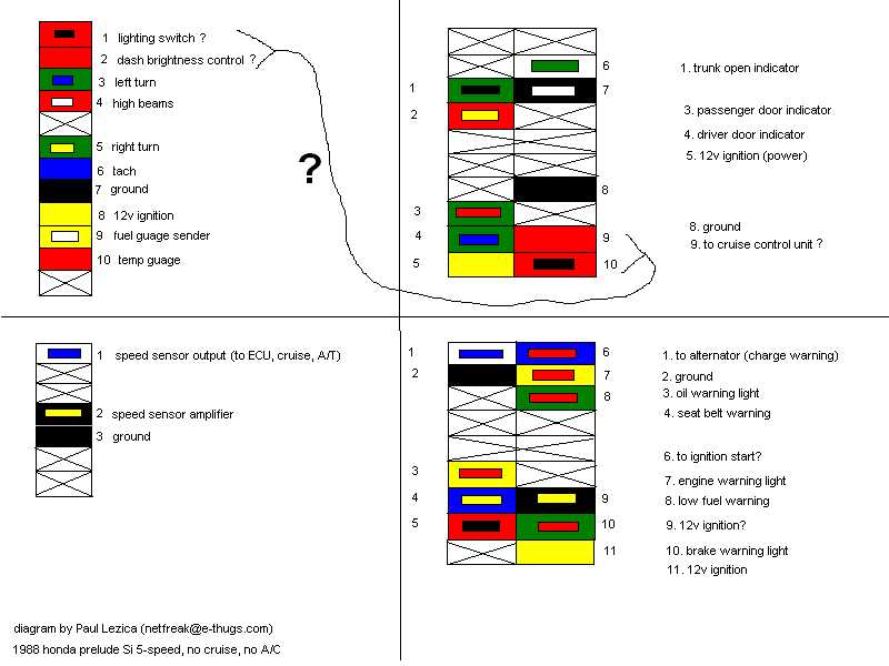 2000 honda civic stereo wiring diagram