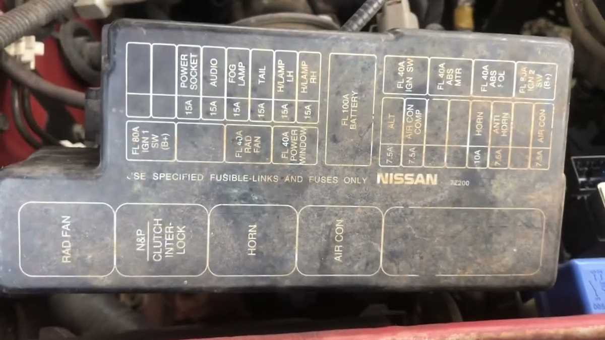 2000 nissan frontier ac wiring diagram