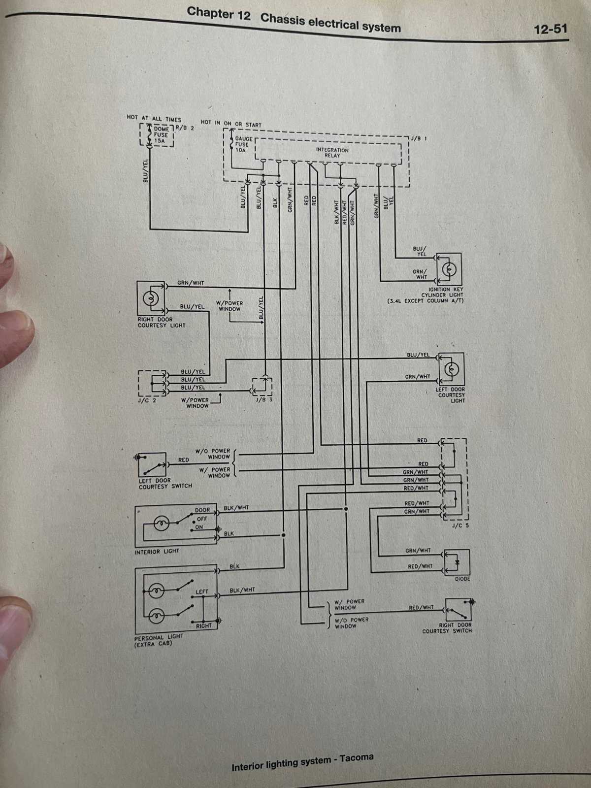 2000 toyota 4runner stereo wiring diagram