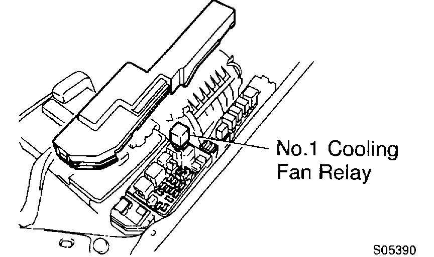2000 toyota camry cooling fan wiring diagram