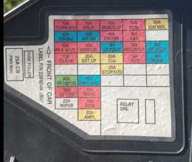 2001 chevy cavalier wiring diagram