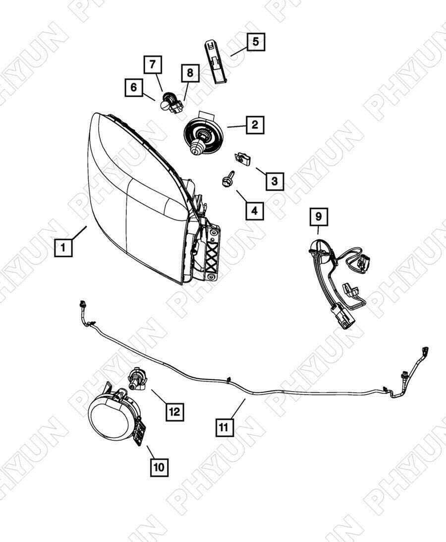 2001 dodge ram 3500 headlight wiring diagram