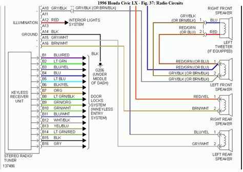 2001 honda civic stereo wiring diagram