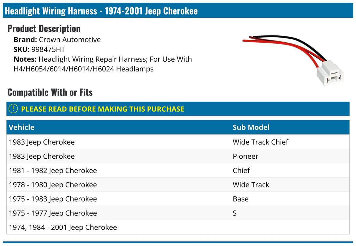 2001 jeep cherokee headlight wiring diagram