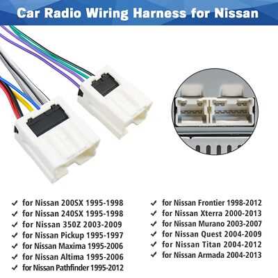 2001 nissan xterra radio wiring diagram