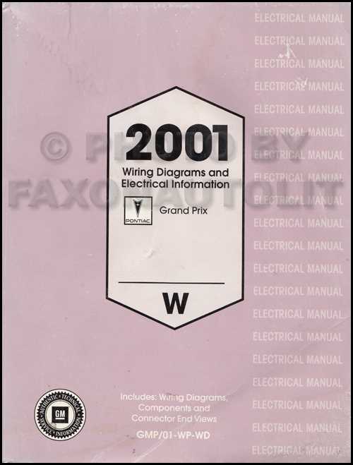2001 pontiac grand prix wiring diagram