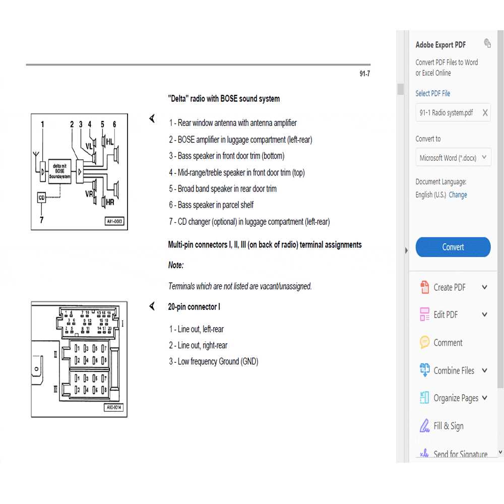 2001 audi a4 radio wiring diagram