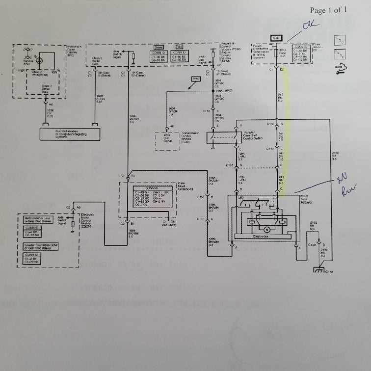 2001 chevy silverado transmission wiring diagram