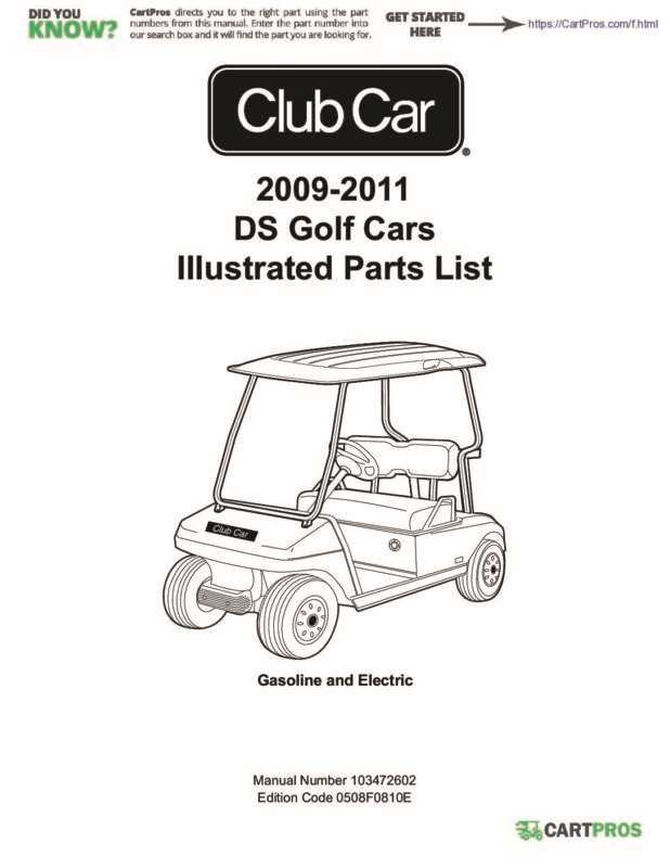 2001 club car ds gas wiring diagram