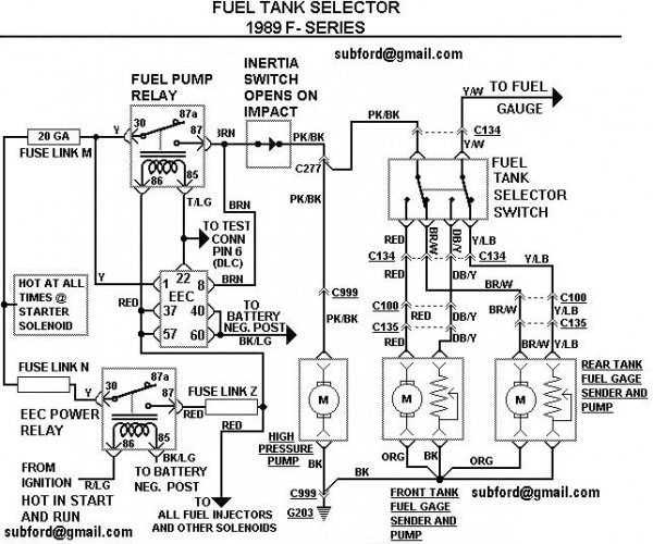 2001 f150 fuel pump wiring diagram