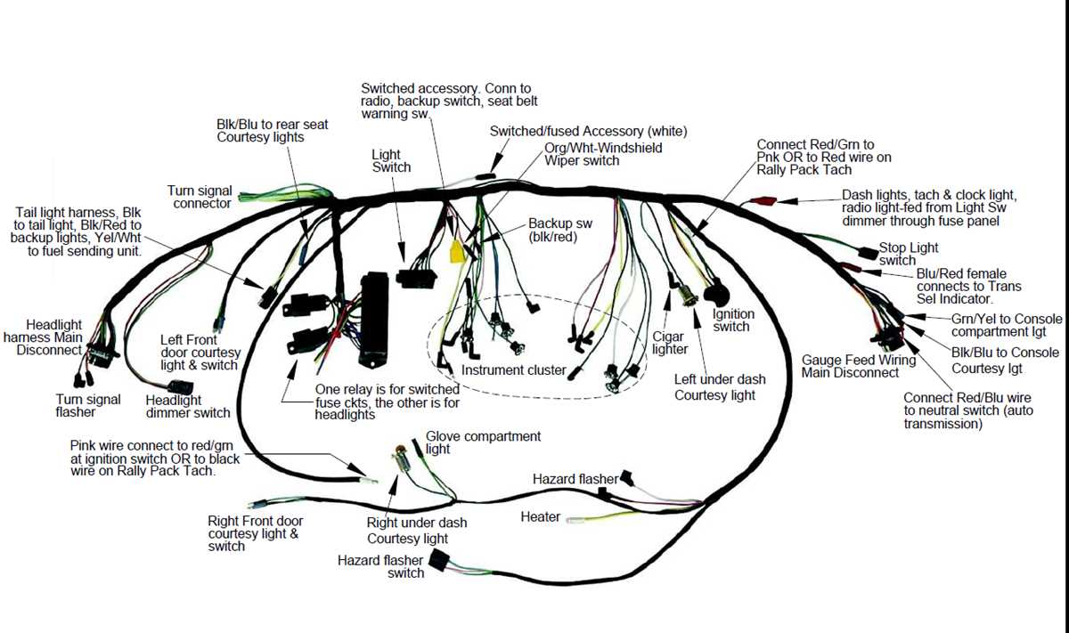2001 mustang gt engine wiring harness diagram