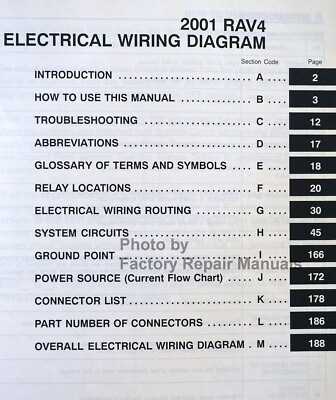 2001 toyota rav4 wiring diagram