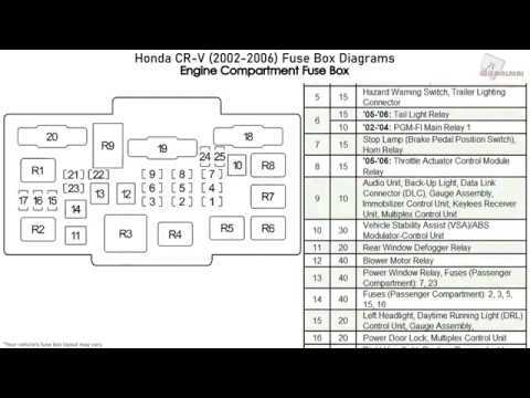 2002 honda crv power window wiring diagram