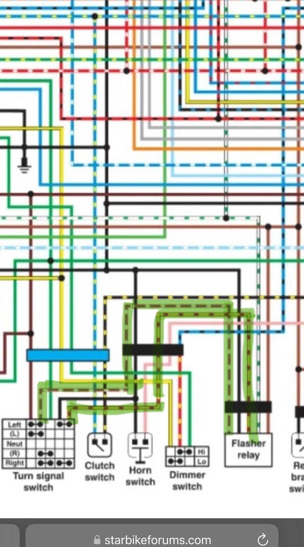 2002 yamaha v star 650 wiring diagram