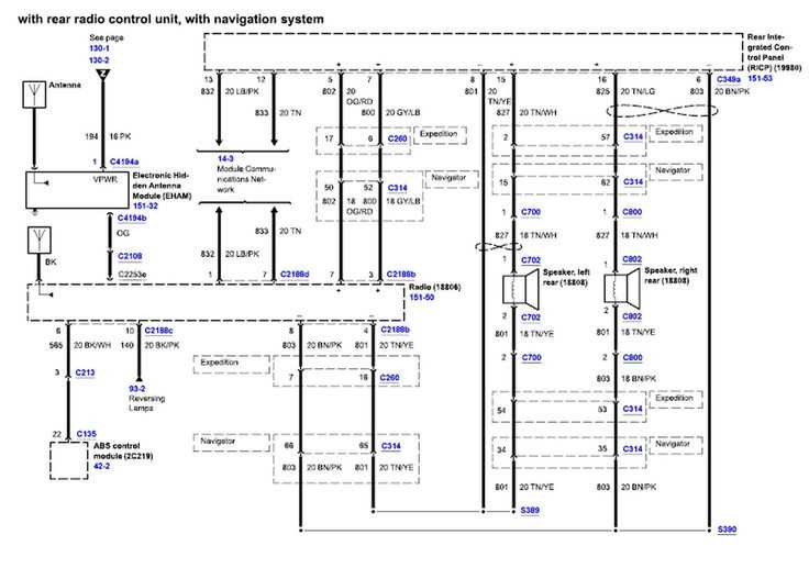2003 expedition radio wiring diagram