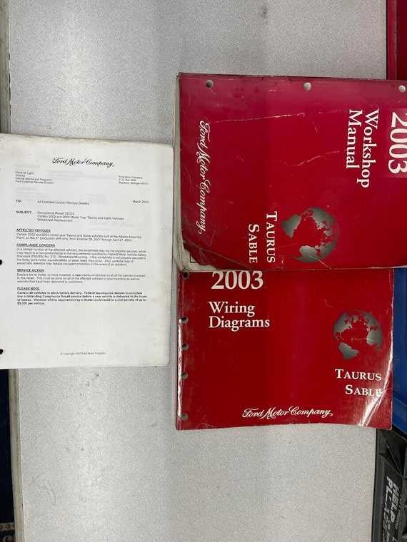 2003 ford taurus wiring diagram