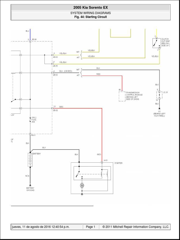 2003 kia sorento spark plug wiring diagram