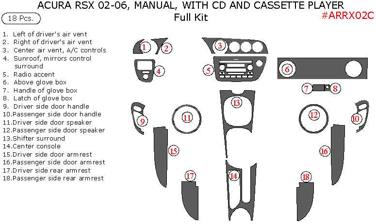 2003 acura rsx radio wiring diagram