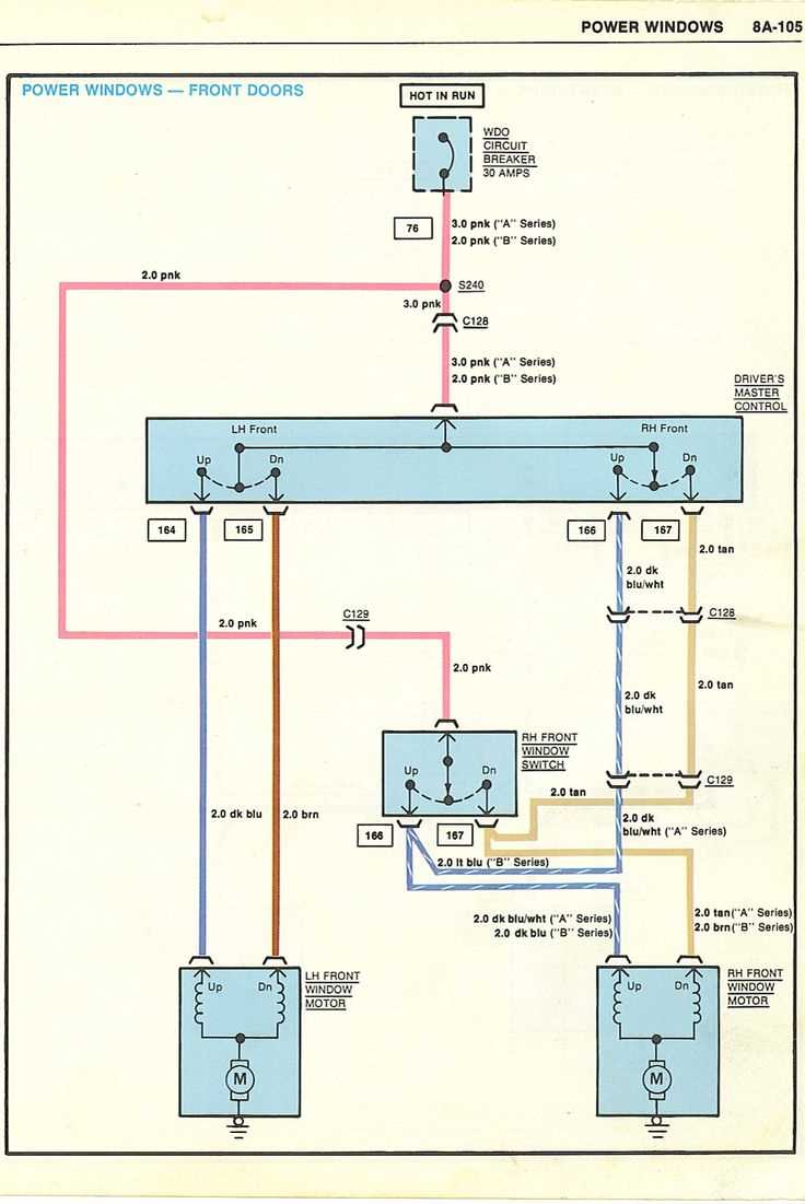 2003 ford f250 power window wiring diagram