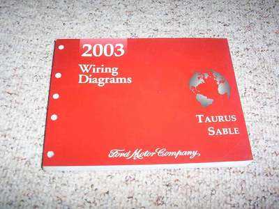 2003 ford taurus wiring diagram