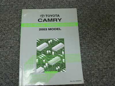 2003 toyota camry electrical wiring diagram