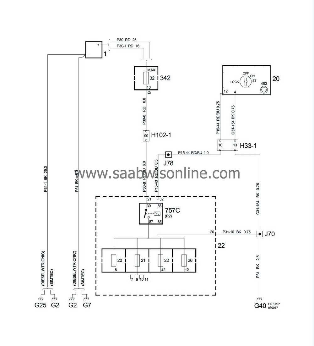 2004 saab 9 3 wiring diagram