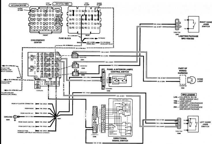 2004 silverado mirror wiring diagram