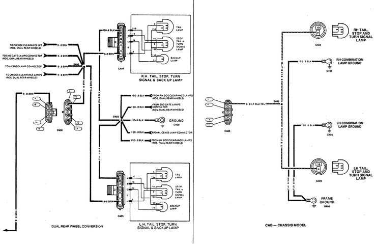 2004 silverado tail light wiring diagram