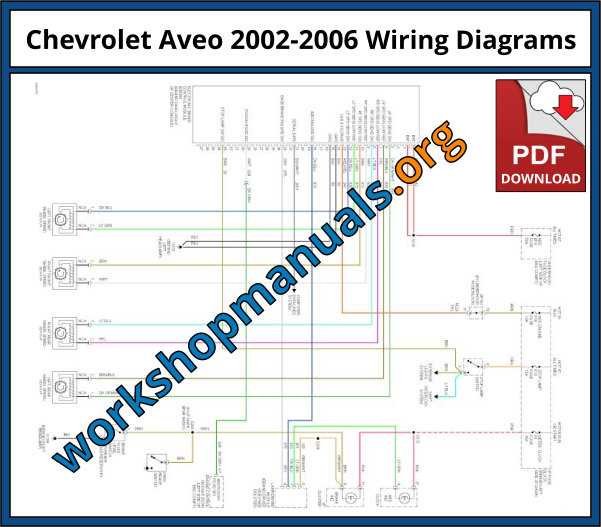 2004 chevy aveo wiring diagram