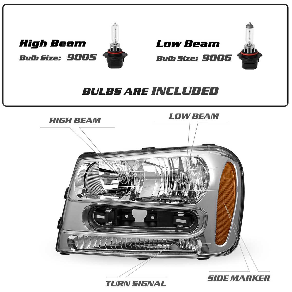 2004 chevy trailblazer headlight wiring diagram